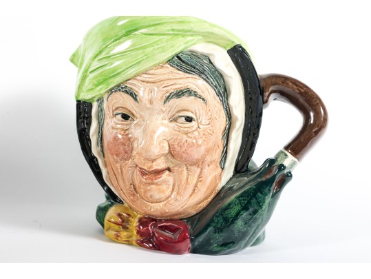 Five Vintage Royal Doulton Toby Mugs