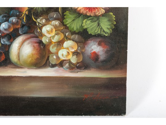 Collection Of Floral Still Life Oil Paintings