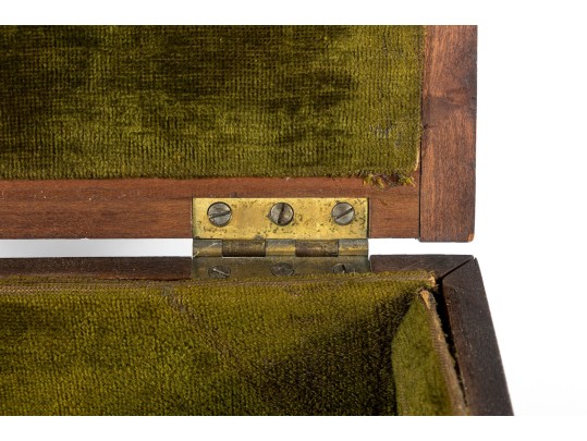 19th Century Arts & Crafts Carved Wood Box