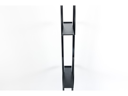 Mid-Century Steel Magazine Rack