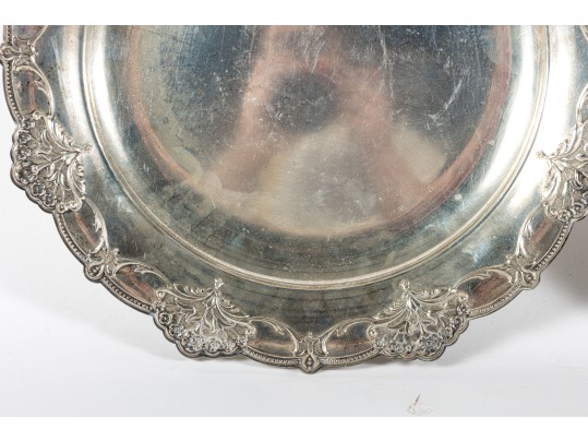 International Sterling Silver Plate And Bowl