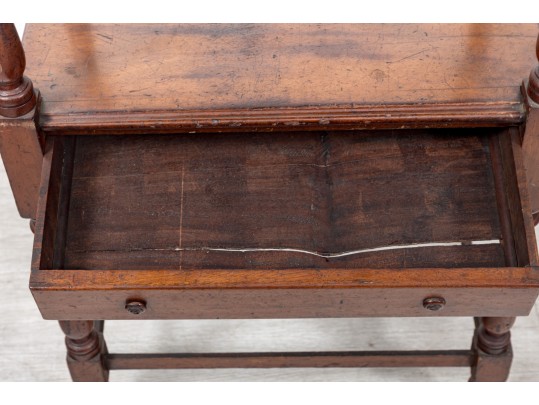 19th Century English Mahogany Etagere  