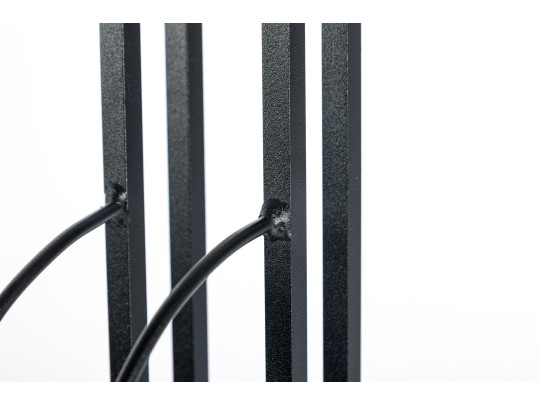 Mid-Century Steel Magazine Rack