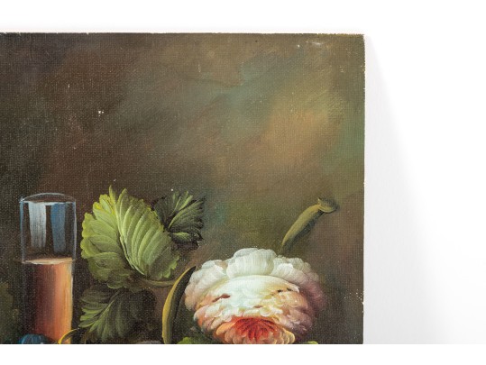 Collection Of Floral Still Life Oil Paintings