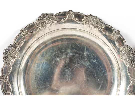 International Sterling Silver Plate And Bowl