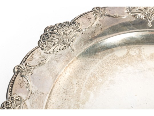 International Sterling Silver Plate And Bowl