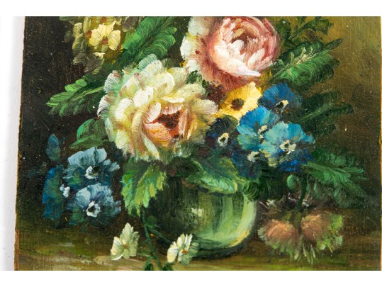 Collection Of Floral Still Life Oil Paintings