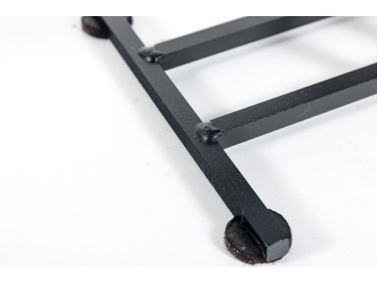 Mid-Century Steel Magazine Rack