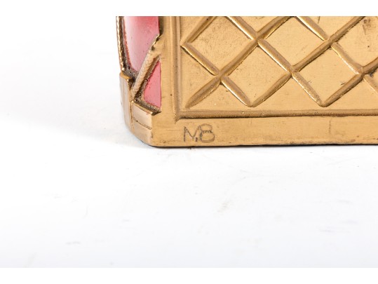 Vintage Marion Bronze Civil War Drum Bookends