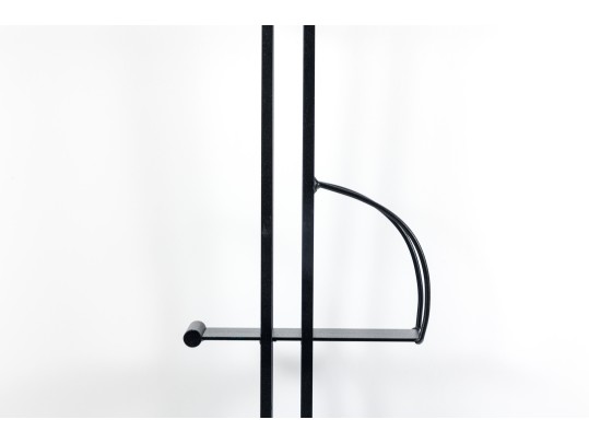 Mid-Century Steel Magazine Rack