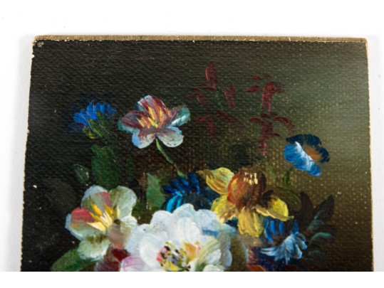 Collection Of Floral Still Life Oil Paintings
