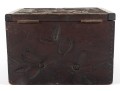 19th Century Arts & Crafts Carved Wood Box