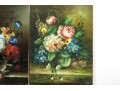 Collection Of Floral Still Life Oil Paintings