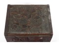 19th Century Arts & Crafts Carved Wood Box