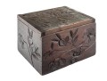 19th Century Arts & Crafts Carved Wood Box
