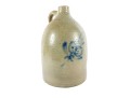 Antique Salt Glazed Stoneware Pottery Jug