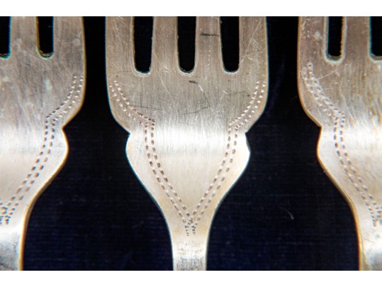 Antique Cased Fish Service