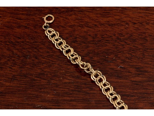 14K Gold Earrings And Charm