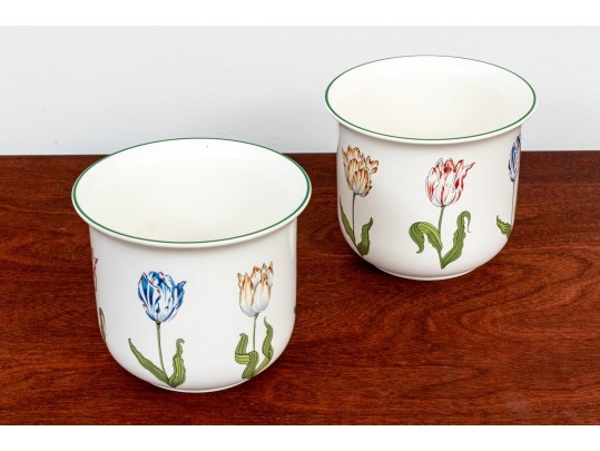 Pair Of Tiffany & Co Cashpots