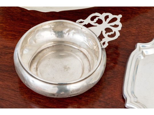 Four Pieces Of Sterling Silver, 21.7 Ozt
