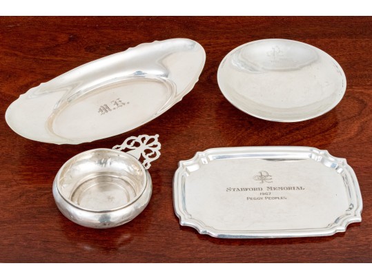 Four Pieces Of Sterling Silver, 21.7 Ozt