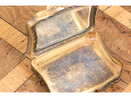 Two Antique 800 Silver Boxes