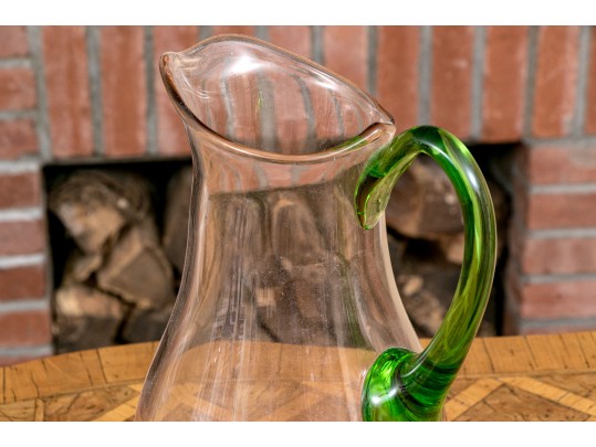 Four Pieces Of Colorful Art Glass