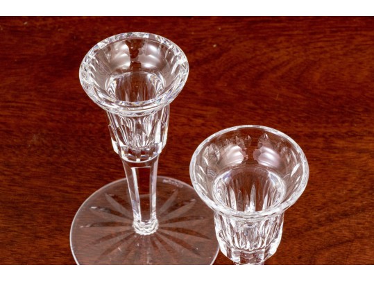 Pair Of Waterford Candlesticks