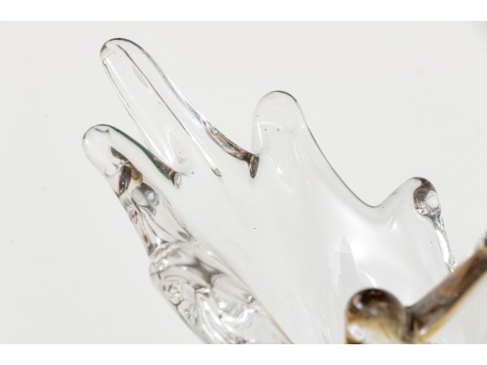 Three Pieces Of Vintage Artglass