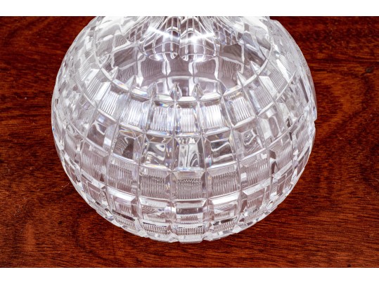 Collection Of Five Hand Cut Crystal Decanters