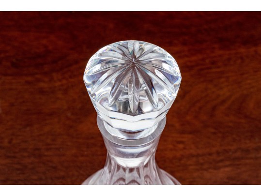 Collection Of Five Hand Cut Crystal Decanters