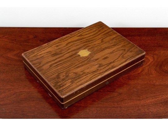 Antique Cased Fish Service