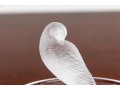 Two Vintage Lalique Crystal Ring Dishes