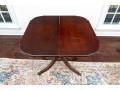 Vintage Federal Style Mahogany Lyre Games Table