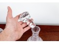 Collection Of Five Hand Cut Crystal Decanters