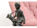 Vintage Bronze Of A Caddy