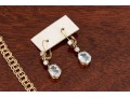 14K Gold Earrings And Charm