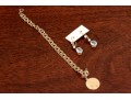 14K Gold Earrings And Charm