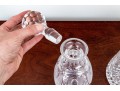 Collection Of Five Hand Cut Crystal Decanters
