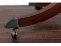 Vintage Federal Style Mahogany Lyre Games Table