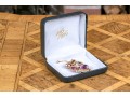 Outstanding 14K Graduated Amethyst And Seed Pearl Necklace
