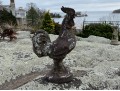 Large Vintage Cast Iron Rooster