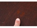 Vintage Federal Style Mahogany Lyre Games Table