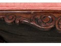 Antique Carved Mahogany Library Chair Frame, Ca. 1920