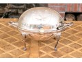 Antique English Silver-plated Revolving Tureen