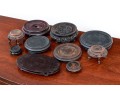 Collection Of 10 Vintage Chinese Hardwood Stands