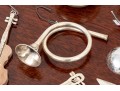 Collection Of 12 Sterling Silver Ornments