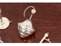 Collection Of 12 Sterling Silver Ornments