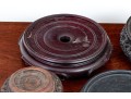 Collection Of 10 Vintage Chinese Hardwood Stands