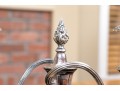 Pair Of Quality Heavy George III Style Silver-plated Candlesticks